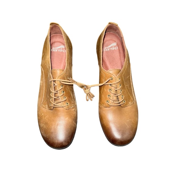 Dansko Shoes - Women’s Dansko Pennie Leather Weatherproof Heels Bootie Size 40 9.5